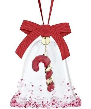 Swarovski Holiday Cheers Dulcis Bell Ornament, Red : Home & Kitchen